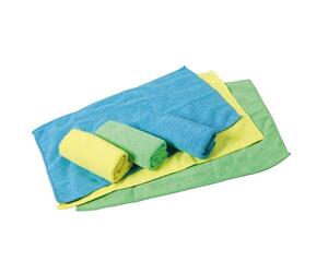 ΠΑΝΙΑ ΚΑΘΑΡΙΣΜΟΥ ΜΕ ΜΙΚΡΟΪΝΕΣ (MICROFIBRE) 40x30cm (ΚΙΤΡΙΝΟ/ΠΡΑΣΙΝΟ/ΜΠΛΕ) 6 ΤΕΜ.