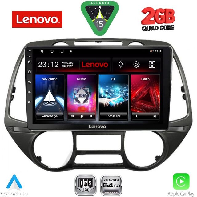 LENOVO LVD 2226_CPA  (9inc) MULTIMEDIA TABLET for HYUNDAI i20 mod. 2008-2014