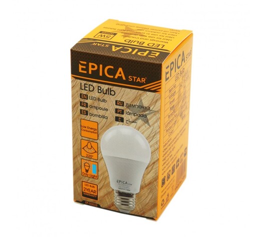 ΛΑΜΠΑ LED 5W EPICA STAR TO-EP-50535