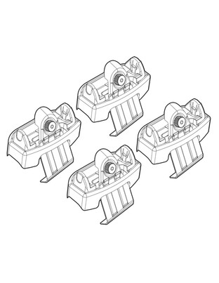 ΑΚΡΑ ΓΙΑ ΜΠΑΡΕΣ NORDRIVE ΓΙΑ HYUNDAI ix20 11/10+ KIT