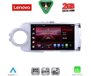 LENOVO LVF 5737SL_CPA (9inc) MULTIMEDIA TABLET for TOYOTA YARIS mod. 2011-2015 (SILVER)