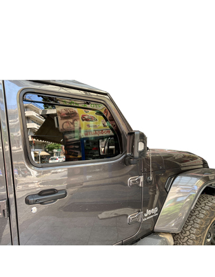 ΑΝΕΜΟΘΡΑΥΣΤΕΣ ΓΙΑ JEEP WRANGLER / GLADIATOR JL IV 5D 2019+ ΖΕΥΓΑΡΙ ΑΠΟ ΕΥΚΑΜΠΤΟ ΦΙΜΕ ΠΛΑΣΤΙΚΟ HEKO - 2 ΤΕΜ.