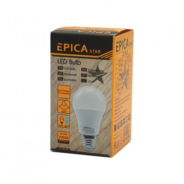 ΛΑΜΠΑ LED 12W EPICA STAR EP-50538