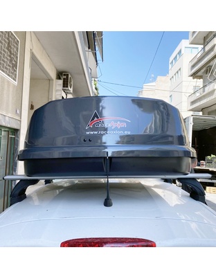 ΜΠΑΓΚΑΖΙΕΡΑ ΟΡΟΦΗΣ RACE AXION 420L 89.02.A ΣΕ ΑΝΘΡΑΚΙ ΜΕΤΑΛΛΙΚΟ ΧΡΩΜΑ ΜΕ ΓΥΑΛΙΣΤΕΡΗ ΥΦΗ (145 X 94 X 42 cm) - 1 ΤΕΜ.