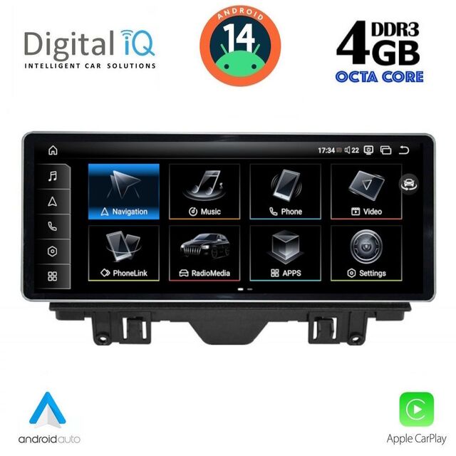 DIGITAL IQ TPG 15915_CPA (10.25inc) MULTIMEDIA SYSTEM for AUDI A3 mod. 2013-2021