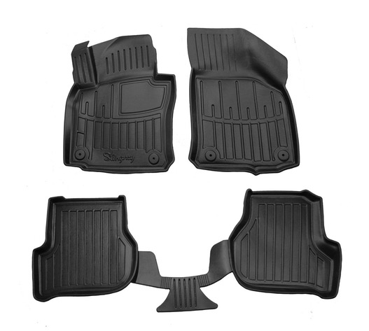 ΠΑΤΑΚΙA ΛΑΣΤΙΧΟ ΣΕ ΣΚΑΦΗ ME KOYMΠΩΜΑΤΑ ΓΙΑ SKODA OCTAVIA 5 2004-2013 / VW GOLF V 2003-2008 5D  RACE AXION - 5 Τεμ.