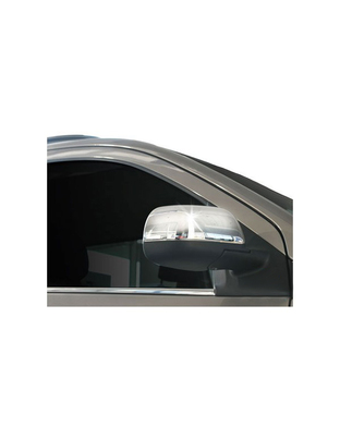 ΚΑΠΑΚΙΑ ΚΑΘΡΕΠΤΩΝ ΓΙΑ NISSAN MICRA IV HB 5D K13 2010+ DACIA DUSTER / LODGY / SANDERO / DOKKER ΧΡΩΜΙΟΥ 2 ΤΕΜ. ΜΕΤΑΛΛΙΚΑ