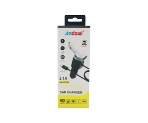 ΦΟΡΤΙΣΤΗΣ ΑΥΤΟΚΙΝΗΤΟΥ CAR CHARGER 3.1A TYPE-C ANDOWL AN-M2-0317A3