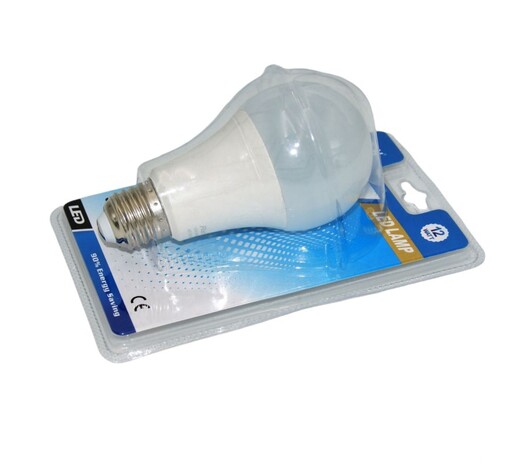 LED ΛΑΜΠΑ 12V/E27/12W/1000Lm/6500K 12VA65-12W