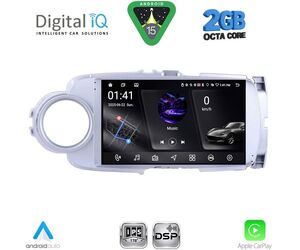 DIGITAL IQ RSF 4737SL_CPA (9inc) MULTIMEDIA TABLET for TOYOTA YARIS mod. 2011-2015 (SILVER)