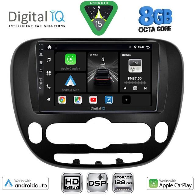 DIGITAL IQ BXF 18321_CPAA (9inc) MULTIMEDIA TABLET for KIA SOUL mod. 2013-2019