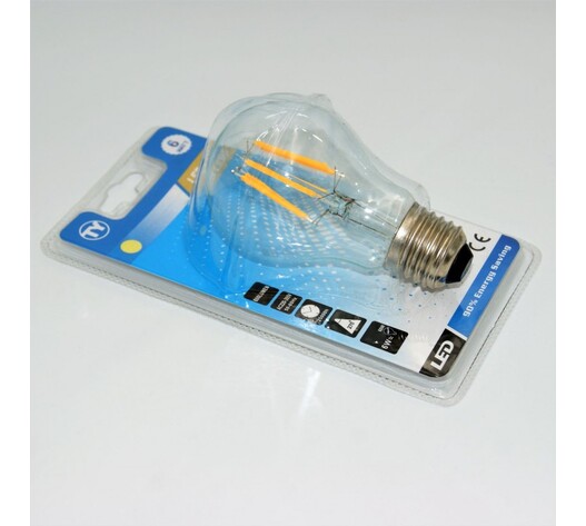 LED ΛΑΜΠΑ E27 6W 600Lm 3000K LI-LA-6580
