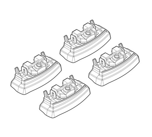 ΑΚΡΑ ΓΙΑ ΜΠΑΡΕΣ NORDRIVE ΓΙΑ CITROEN C4 AIRCROSS 04/12+MITSUBISHI ASX 07/10+ KIT
