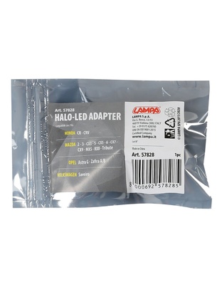 MAZDA/OPEL ΑΝΤΑΠΤΟΡΑΣ ΓΙΑ HALO LED 1ΤΕΜ.