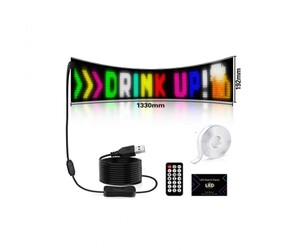 LED ΕΥΚΑΜΠΤΗ PANEL ΠΙΝΑΚΙΔΑ BLUETOOTH 192*1330mm JN-05007