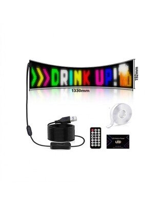 LED ΕΥΚΑΜΠΤΗ PANEL ΠΙΝΑΚΙΔΑ BLUETOOTH 192*1330mm JN-05007