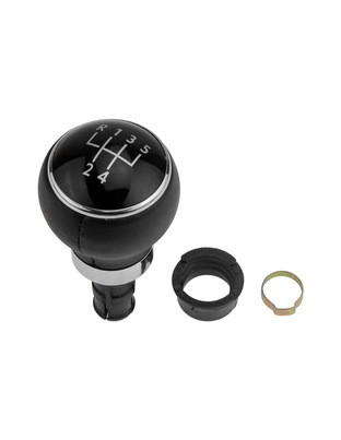 ΠΟΜΟΛΟ ΤΑΧΥΤΗΤΩΝ  ΓΙΑ VW GOLF 5 2003+ / GOLF 6 2008+ / GOLF PLUS 2005+ / JETTA 2006+ ΔΕΡΜΑΤΙΝΟ ΜΕ ΕΝΔΕΙΞΗ 5 ΤΑΧΥΤΗΤΩΝ