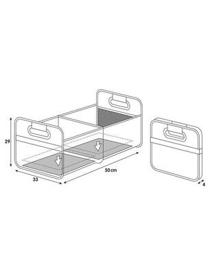 ORGANIZER - ΘΗΚΗ ΠΟΡΤ ΜΠΑΓΚΑΖ SHOP ΚΑΙ STORE - 50 X 33 cm (L)