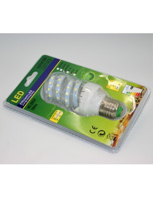 LED ΛΑΜΠΑ ΣΠΙΡΑΛ E27 9W 6000K 1213