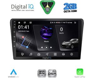 DIGITAL IQ RSF 4704BL_CPA (9inc) MULTIMEDIA TABLET for TOYOTA AVENSIS (T25) mod. 2003-2009 (BLACK)