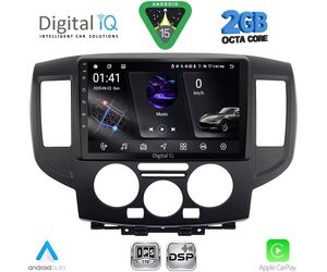 DIGITAL IQ RSF 4458BL_CPA (9inc) MULTIMEDIA TABLET for NISSAN NV 200 mod. 2009-2020 (BLACK)