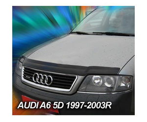 Heko - Ανεμοθραύστης Καπό Για Audi A6 (C5) 1997 > 2003 υλικό Acrylic Χρώμα Φιμέ - 1 τεμ. (ΑΝΕΜ.F.02116)