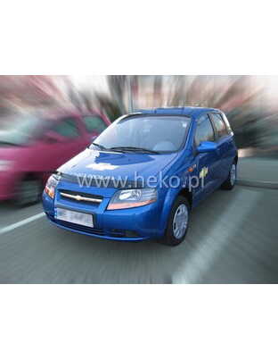 ΑΝΕΜΟΘΡΑΥΣΤΗΣ ΚΑΠΩ ΑΥΤΟΚΙΝΗΤΟΥ ΓΙΑ CHEVROLET AVEO 4D 2004-2006 ΑΠΟ ΕΥΚΑΜΠΤΟ ΦΙΜΕ ΠΛΑΣΤΙΚΟ HEKO - 1 ΤΕΜ.