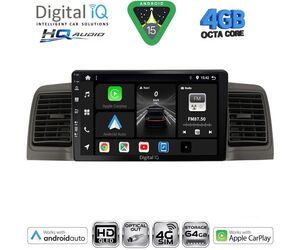 DIGITAL IQ BXK 19712GR_CPAA (9inc) MULTIMEDIA TABLET for TOYOTA COROLLA mod. 2001-2006 (GREY)