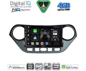 DIGITAL IQ BXK 19224_CPAA (9inc) MULTIMEDIA TABLET for HYUNDAI i10 mod. 2014-2020