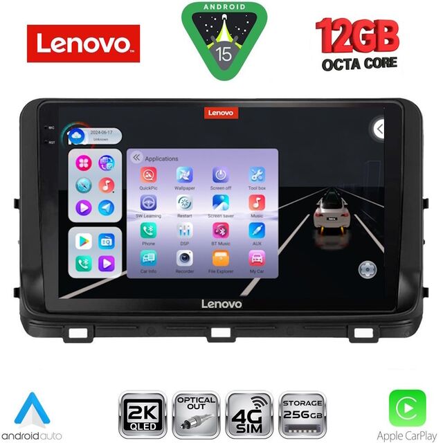 LENOVO SSZ 12303_CPA (10inc) MULTIMEDIA TABLET for KIA CEED - XCEED mod. 2018-2022