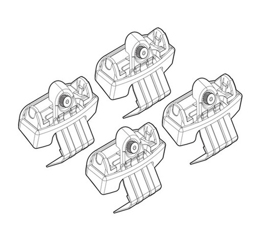 ΑΚΡΑ ΓΙΑ ΜΠΑΡΕΣ NORDRIVE ΓΙΑ CITROEN C4 PICASSO 6/13+ KIT