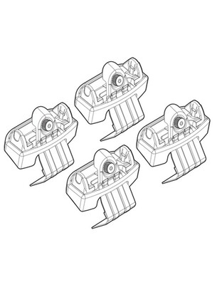 ΑΚΡΑ ΓΙΑ ΜΠΑΡΕΣ NORDRIVE ΓΙΑ CITROEN C4 PICASSO 6/13+ KIT
