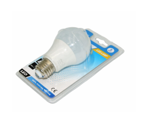 LED ΛΑΜΠΑ E27/5W/450Lm/6500K A60-5W-W