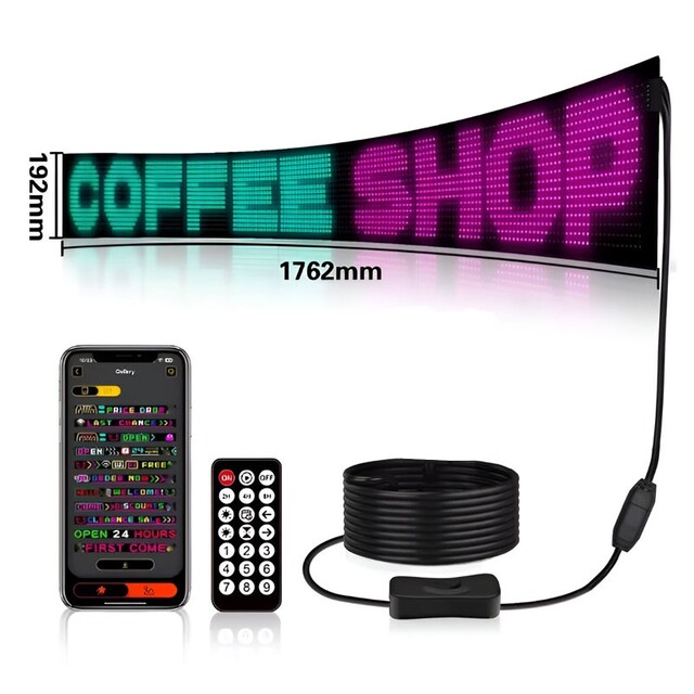 LED ΕΥΚΑΜΠΤΗ PANEL ΠΙΝΑΚΙΔΑ BLUETOOTH 192*1762mm JN-05008