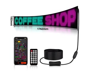 LED ΕΥΚΑΜΠΤΗ PANEL ΠΙΝΑΚΙΔΑ BLUETOOTH 192*1762mm JN-05008