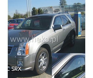 ΑΝΕΜΟΘΡΑΥΣΤΕΣ ΓΙΑ CADILLAC SRX 5D 2003-2010 ΖΕΥΓΑΡΙ ΑΠΟ ΕΥΚΑΜΠΤΟ ΦΙΜΕ ΠΛΑΣΤΙΚΟ HEKO - 2 ΤΕΜ.