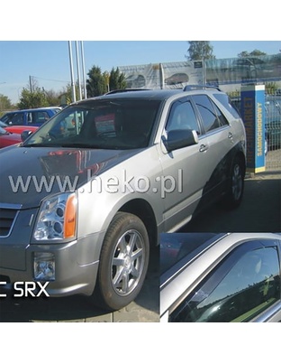ΑΝΕΜΟΘΡΑΥΣΤΕΣ ΓΙΑ CADILLAC SRX 5D 2003-2010 ΖΕΥΓΑΡΙ ΑΠΟ ΕΥΚΑΜΠΤΟ ΦΙΜΕ ΠΛΑΣΤΙΚΟ HEKO - 2 ΤΕΜ.
