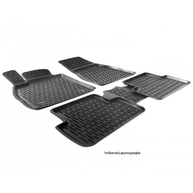 ΠΑΤΑΚΙΑ  ΓΙΑ SEAT TOLEDO 2006-2012 ΛΑΣΤΙΧΟ ΣΚΑΦΑΚΙΑ (ΜΑΥΡΟ) PERFLEX -4 ΤΕΜ.