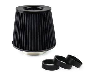 Amio - ΦΙΛΤΡΟΧΟΑΝΗ ΕΛΕΥΘΕΡΑΣ Φ 55-76mm AF-BLACK 160 Χ 155 Χ 118 (ΜΑΥΡΟ/3 ΑΝΤΑΠΤΟΡΕΣ) - 1 τεμ. (02546/AM)