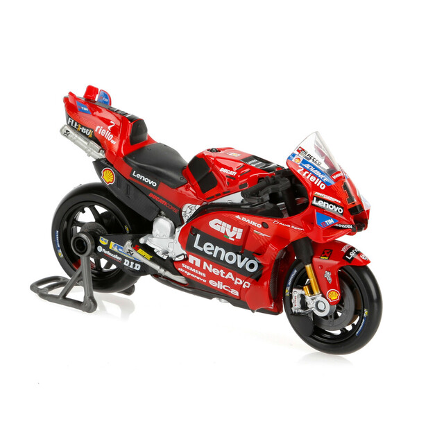 ΜΙΝΙΑΤΟΥΡΑ MOTO DUCATI LENOVO TEAM 2024 1:18 BURAGO LAMPA 1ΤΕΜ.