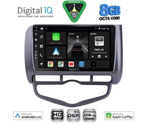 DIGITAL IQ BXF 18210_CPAA CLIMA (9inc) MULTIMEDIA TABLET for HONDA JAZZ mod. 2002-2008