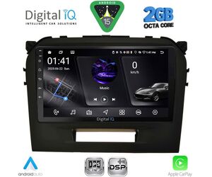 DIGITAL IQ RSF 4697BL_CPA (9inc) MULTIMEDIA TABLET for SUZUKI VITARA mod. 2016-2026 (BLACK)