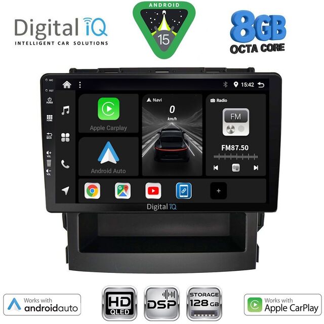 DIGITAL IQ BXF 18664_CPAA (9inc) MULTIMEDIA TABLET for SUBARU FORESTER - IMPREZA mod. 2019-2025