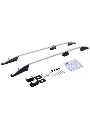 ΜΠΑΡΕΣ ΟΡΟΦΗΣ ΓΙΑ MERCEDES CITAN ELEGANCE W415 2013+ ΚΟΝΤΟ / RENAULT KANGOO 2008-2021 ΠΑΡΑΛΛΗΛΕΣ ΑΛΟΥΜΙΝΙΟΥ ΑΣΗΜΙ