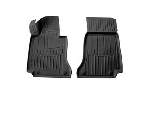 Race Axion - Πατάκια Για Mercedes Benz C-Class (W205) 2014-2021 4πορτο / 5πορτο Λάστιχο Σκαφάκια Προστατευτικά Με Κουμπώματα Για Επιβατικά Αυτοκίνητα - 2 τεμ. (5012132/ST)