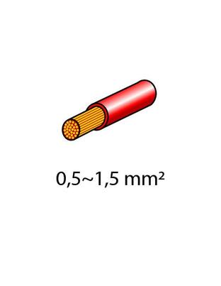 ΦΙΣΑΚΙΑ (ΘΗΛΥΚΑ - ΚΟΚΚΙΝΑ - 6.3 Χ 0.8mm) - 10 ΤΕΜ.