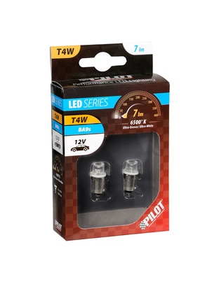 ΛΑΜΠΑΚΙΑ ΜΕ LED 12V T4W BA9s ΔΙΑΘΛΑΣΗΣ