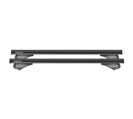 MENABO ΜΠΑΡΕΣ ΟΡΟΦΗΣ ΑΛΟΥΜΙΝΙΟΥ LEOPARD XL BLACK 135 cm ΣΕ ΜΑΥΡΟ ΧΡΩΜΑ ΓΙΑ Peugeot 308 Station Wagon 5 doors 2014>2021 ME FLUSH RAILS - 2 ΤΕΜ. (12360/MB)