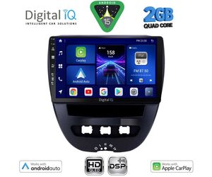 DIGITAL IQ BXC 3707_CPAA (10inc) MULTIMEDIA TABLET for CITROEN C1-PEUGEOT 107-TOYOTA AYGO mod. 2005-2014