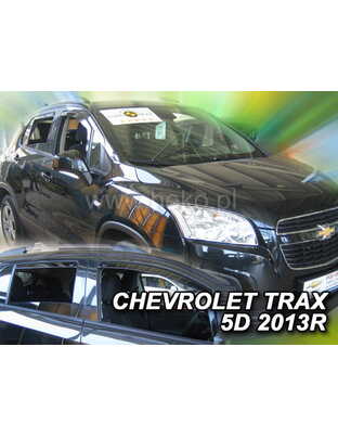 ΑΝΕΜΟΘΡΑΥΣΤΕΣ ΓΙΑ CHEVROLET TRAX 5D 2013-2015 ΣΕΤ ΑΥΤΟΚΙΝΗΤΟΥ ΑΠΟ ΕΥΚΑΜΠΤΟ ΦΙΜΕ ΠΛΑΣΤΙΚΟ HEKO - 4 ΤΕΜ.